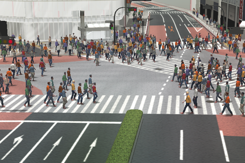 PLEdestrians A Approach to Crowd Simulation